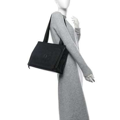 Chanel Caviar CC Shoulder Bag Black 2 of 11
