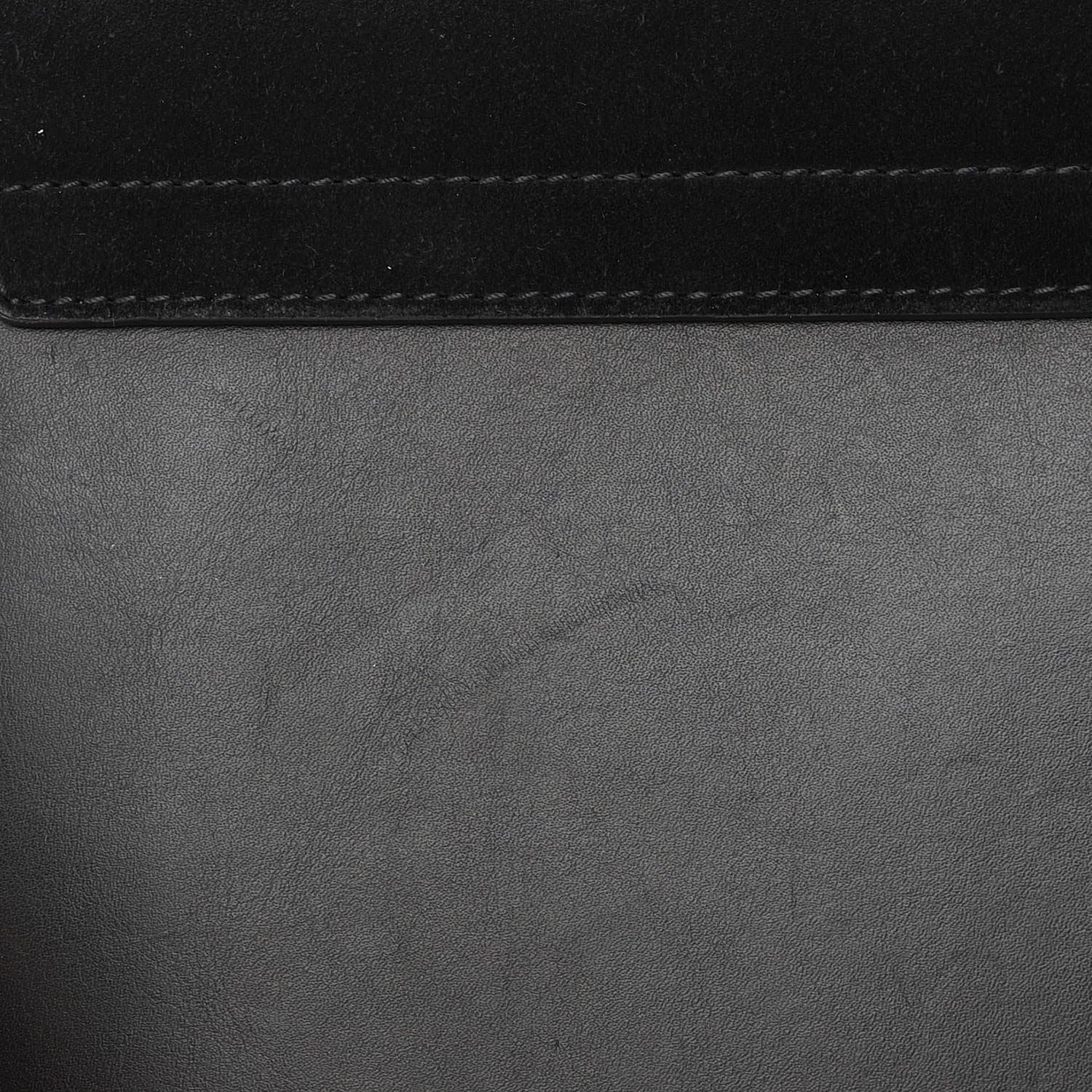 Chloe Suede Calfskin Medium Faye Shoulder Bag Black 16 of 16
