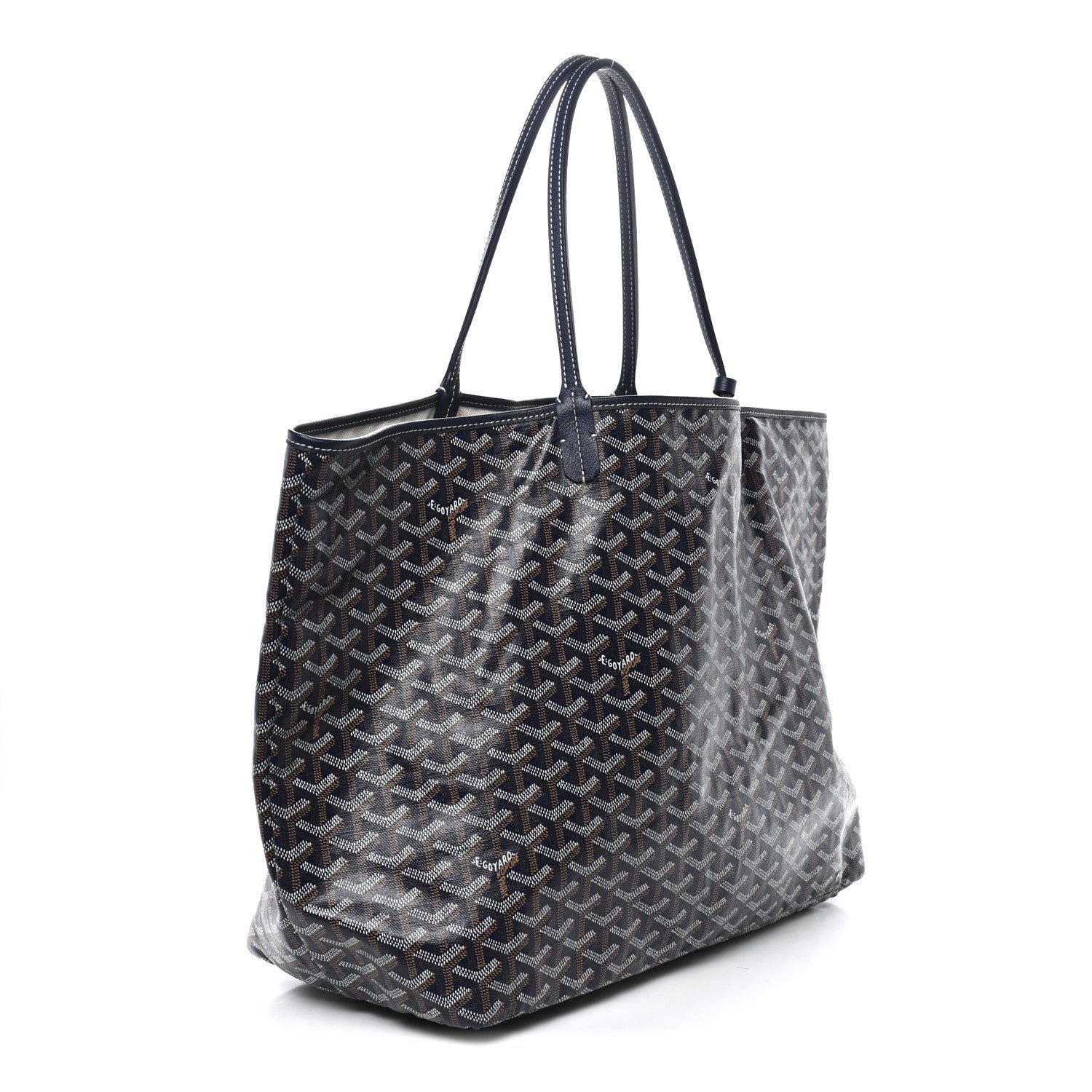 Goyard Goyardine Saint Louis GM Navy 3 of 12