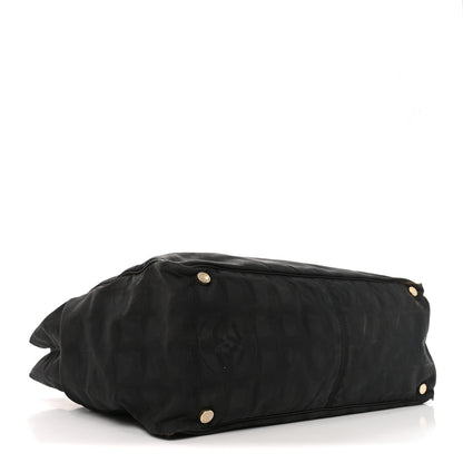 Chanel Nylon Medium Travel Tote Black 4 of 10