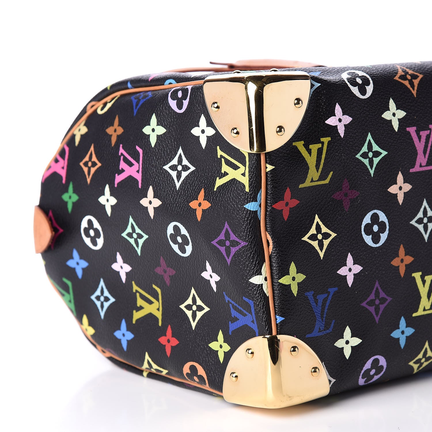 Louis Vuitton Monogram Multicolor Speedy 30 Black 6 of 13