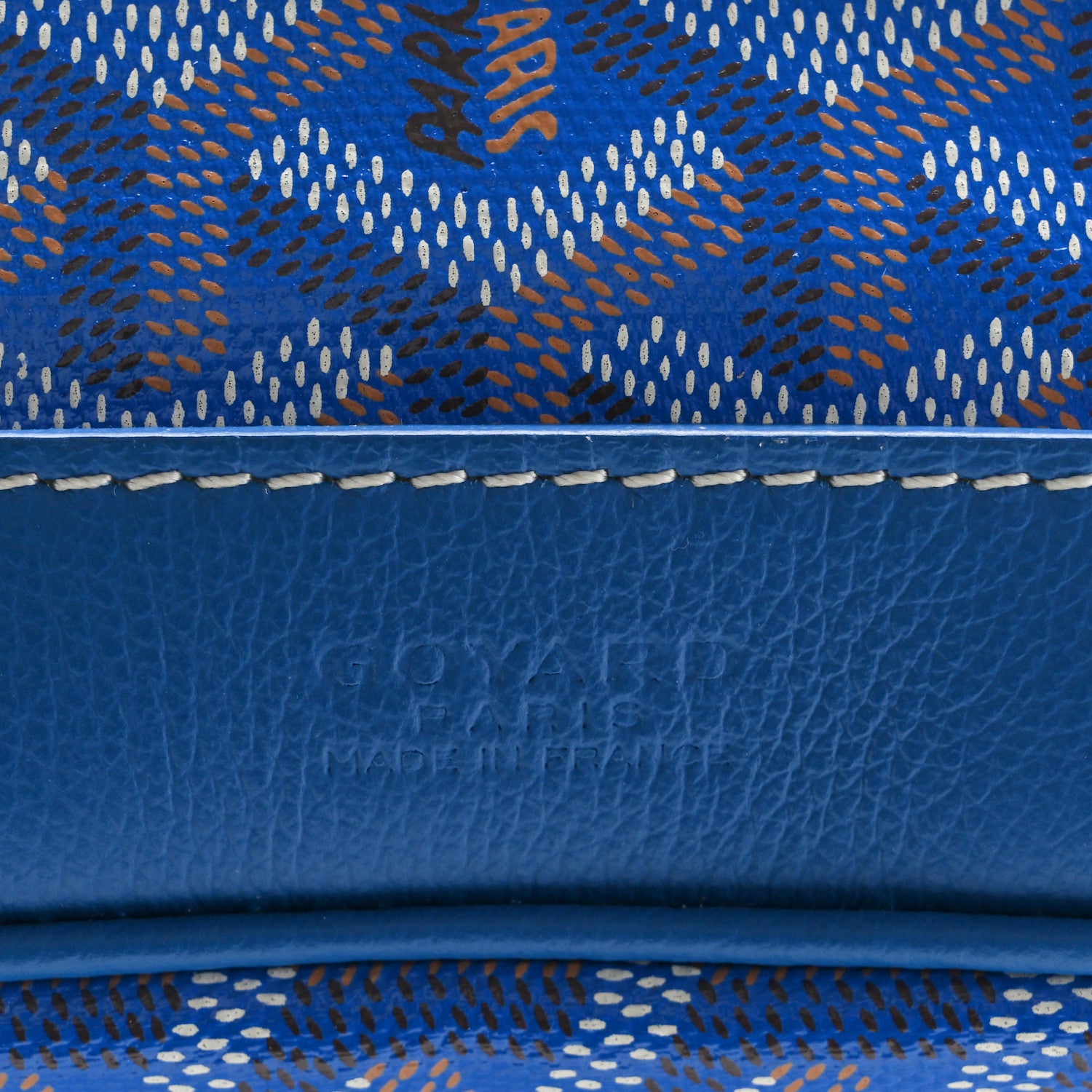 Goyard Goyardine Petit Flot Bucket Bag PM Sky Morning 6 of 9