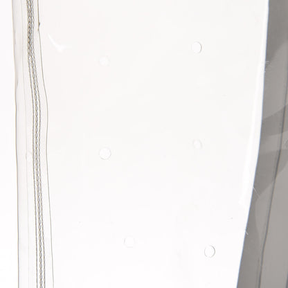 Chanel PVC Grosgrain High Boots 39 Transparent White 11 of 11