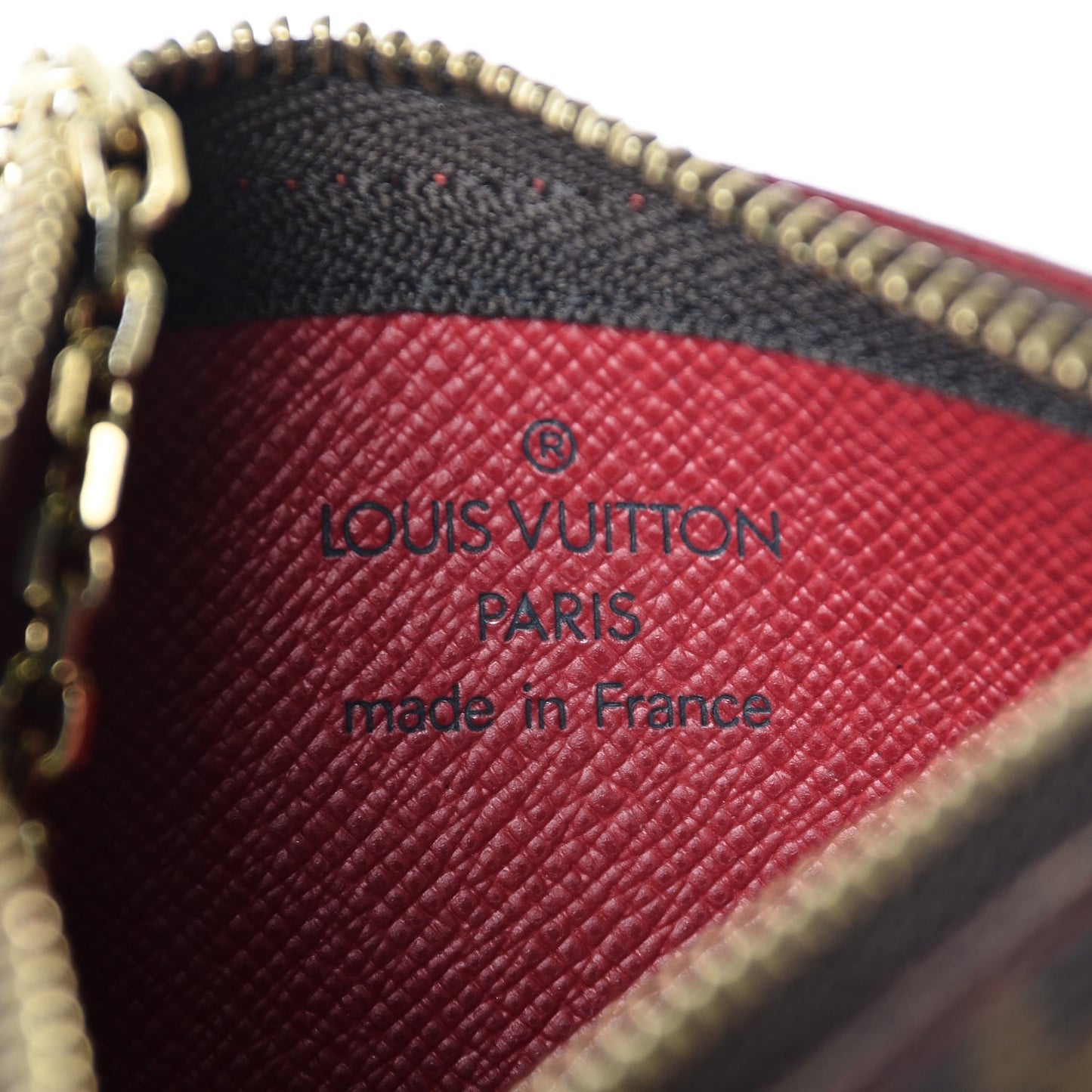 Monogram Cerises Key Pouch