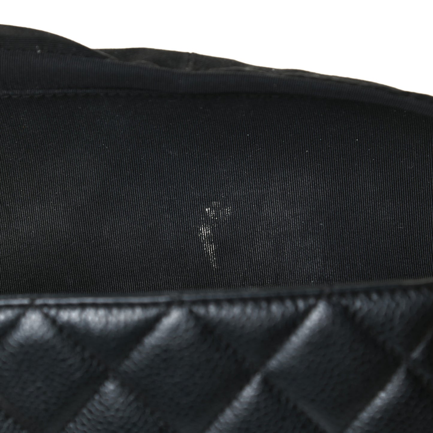Caviar Quilted Petit Timeless Tote PTT Black