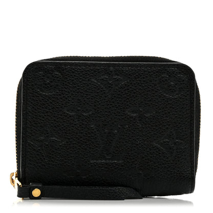 Louis Vuitton Empreinte Zippy Coin Purse Black 1 of 7