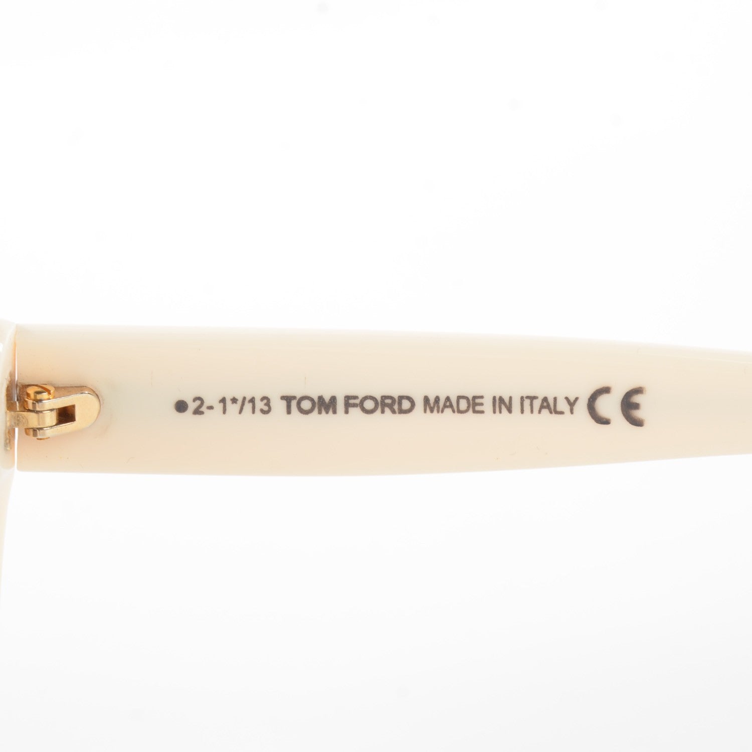 Tom Ford Angelina Sunglasses TF317 Off White 4 of 6