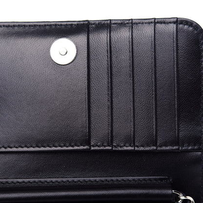 Chanel Lambskin Quilted Mini Wallet On Chain WOC Black 6 of 12