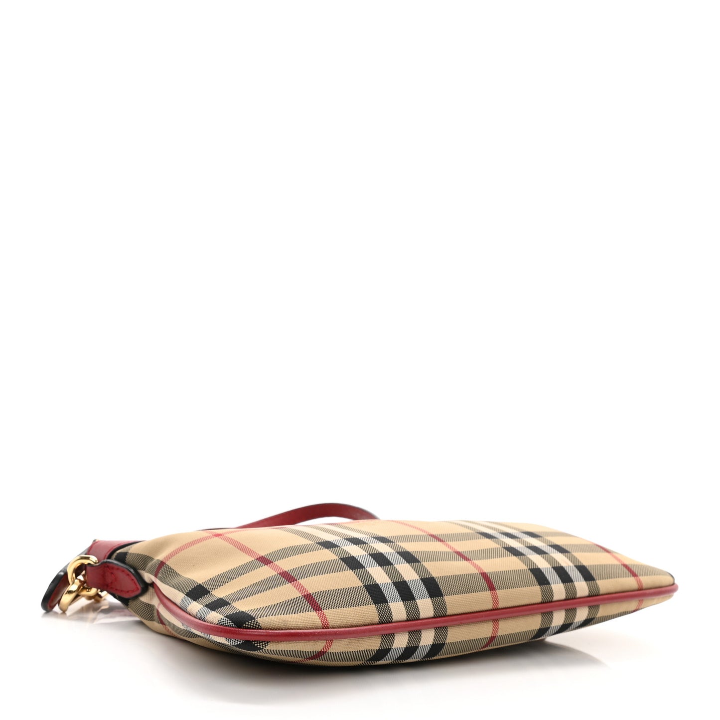 Horseferry Check Peyton Crossbody Clutch Bag Parade Red
