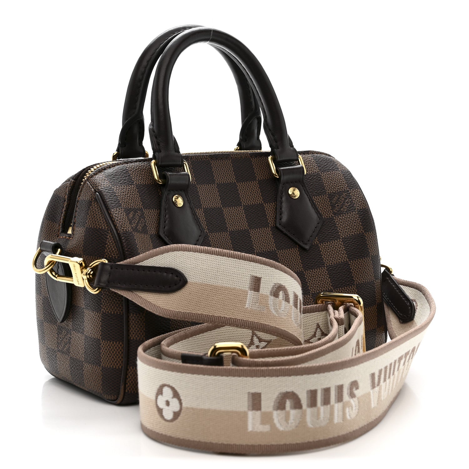Louis Vuitton Damier Ebene Speedy Bandouliere 20 3 of 9