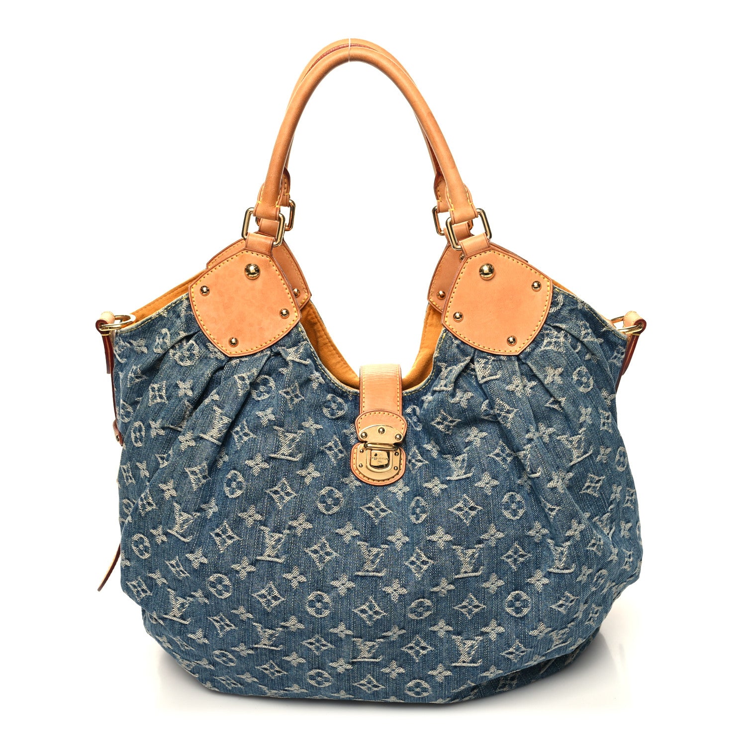 Louis Vuitton Denim Mahina XL Blue 1 of 13