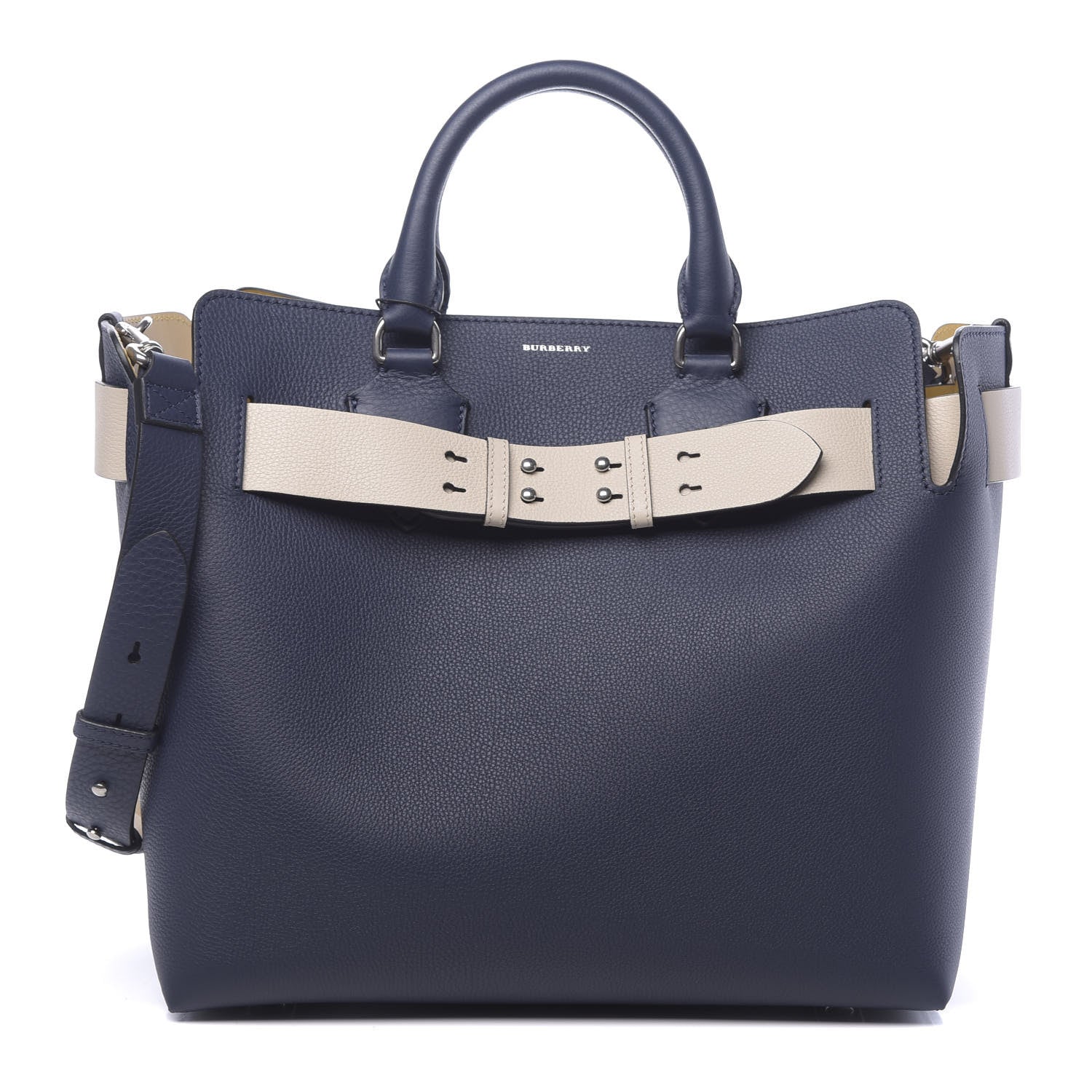 Burberry Soft Grain Calfskin Medium Belt Bag Regency Blue 1 of 10