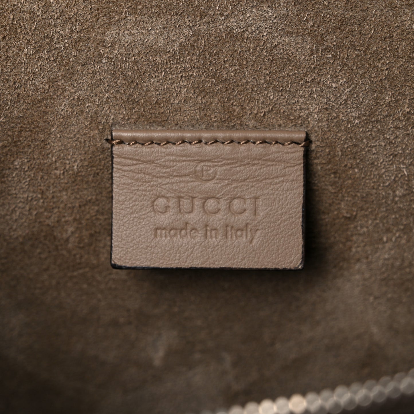 GG Supreme Monogram Medium Dionysus Shoulder Bag Taupe