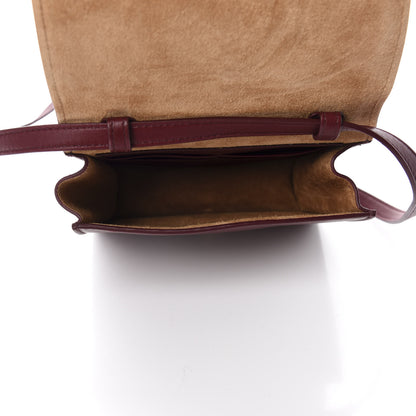 Bottega Veneta Nappa Maxi Intrecciato Mini Cassette Crossbody Bordeaux 5 of 9