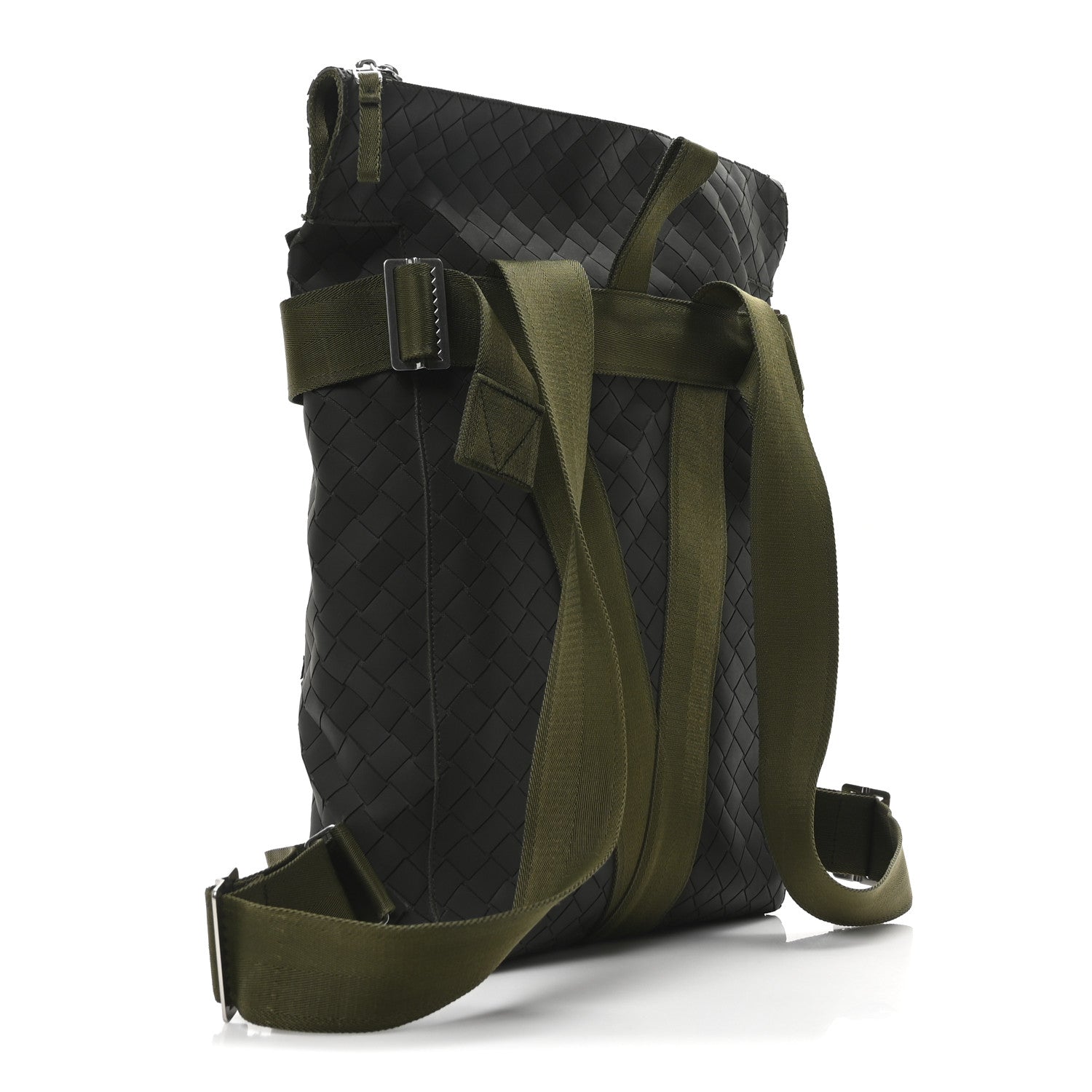 Bottega Veneta Intreccio Rubber Backpack Camping 3 of 10