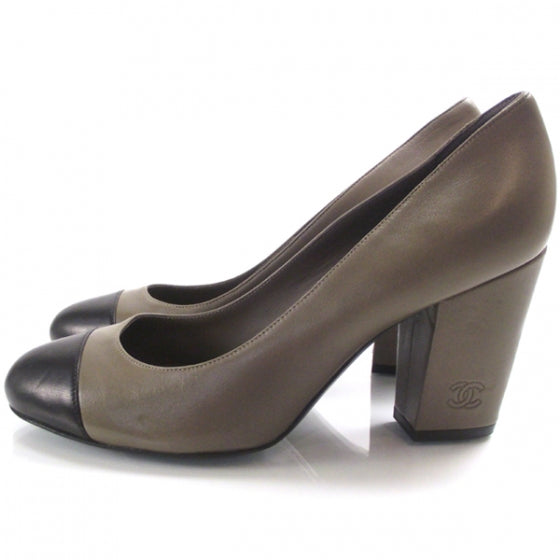 Leather Heels 38