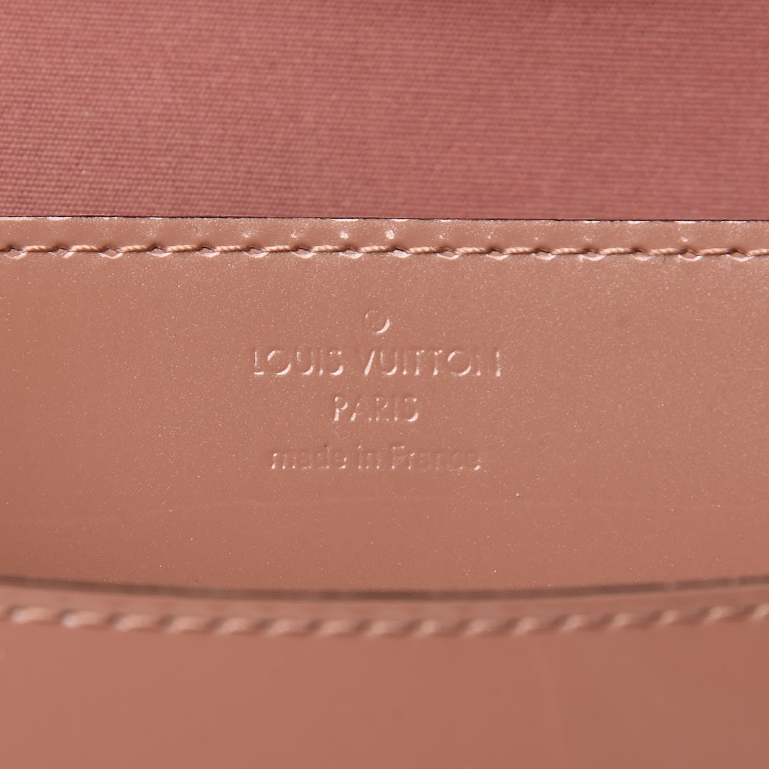 Louis Vuitton Patent Louise New Sobe Clutch Rose Velours 6 of 7