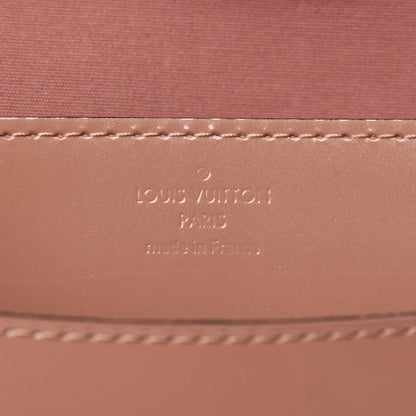 Louis Vuitton Patent Louise New Sobe Clutch Rose Velours 6 of 7