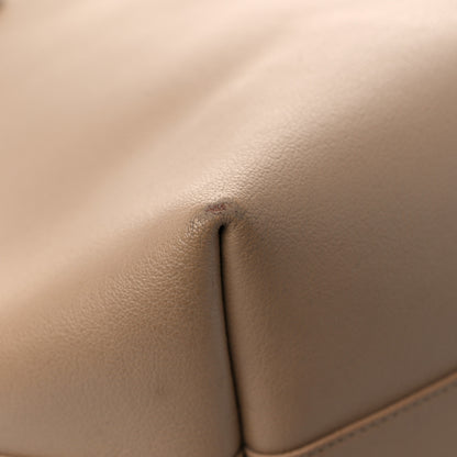 Saint Laurent Calfskin Large Shopping Tote Beige 9 of 17
