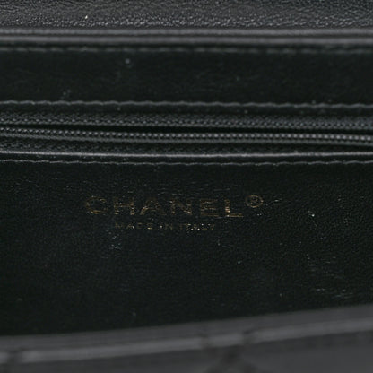 Chanel Sheepskin Quilted Mini Beauty Lock Flap Black 6 of 12