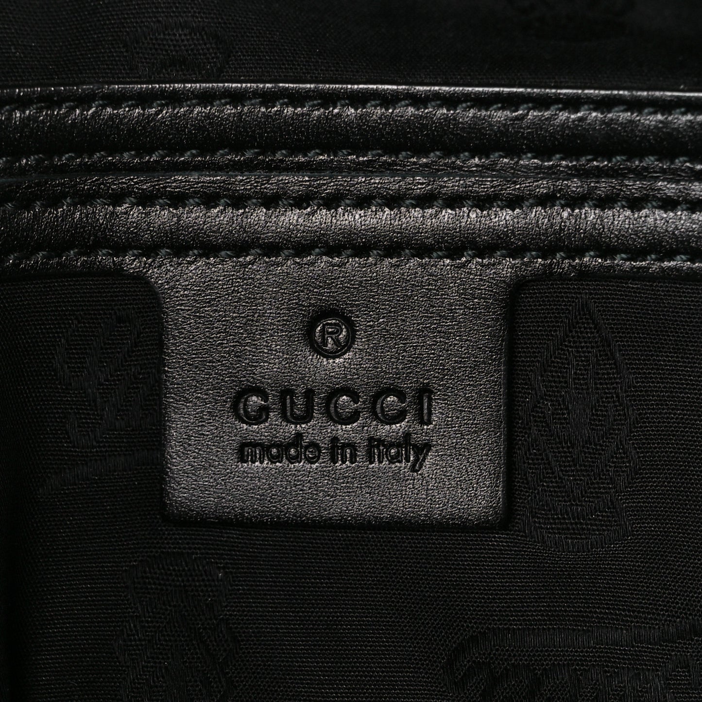 Imprime Monogram Belt Bag Black