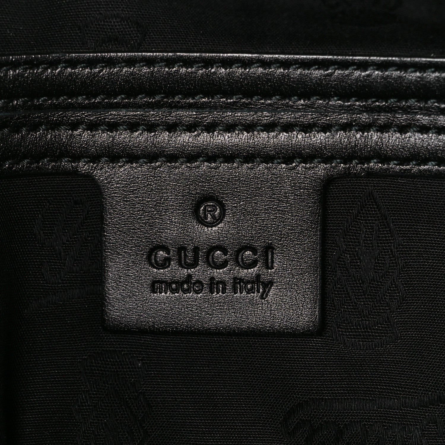 Gucci Imprime Monogram Belt Bag Black 6 of 12