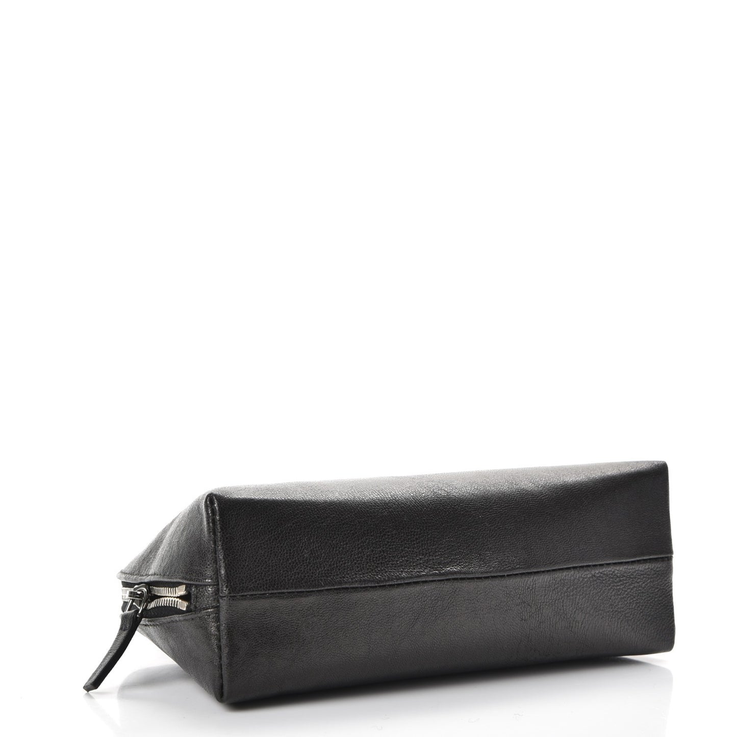 Calfskin Vanity Cosmetic Case Black