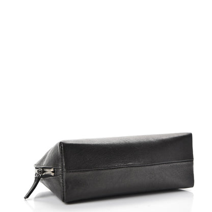 Chanel Calfskin Vanity Cosmetic Case Black 4 of 10