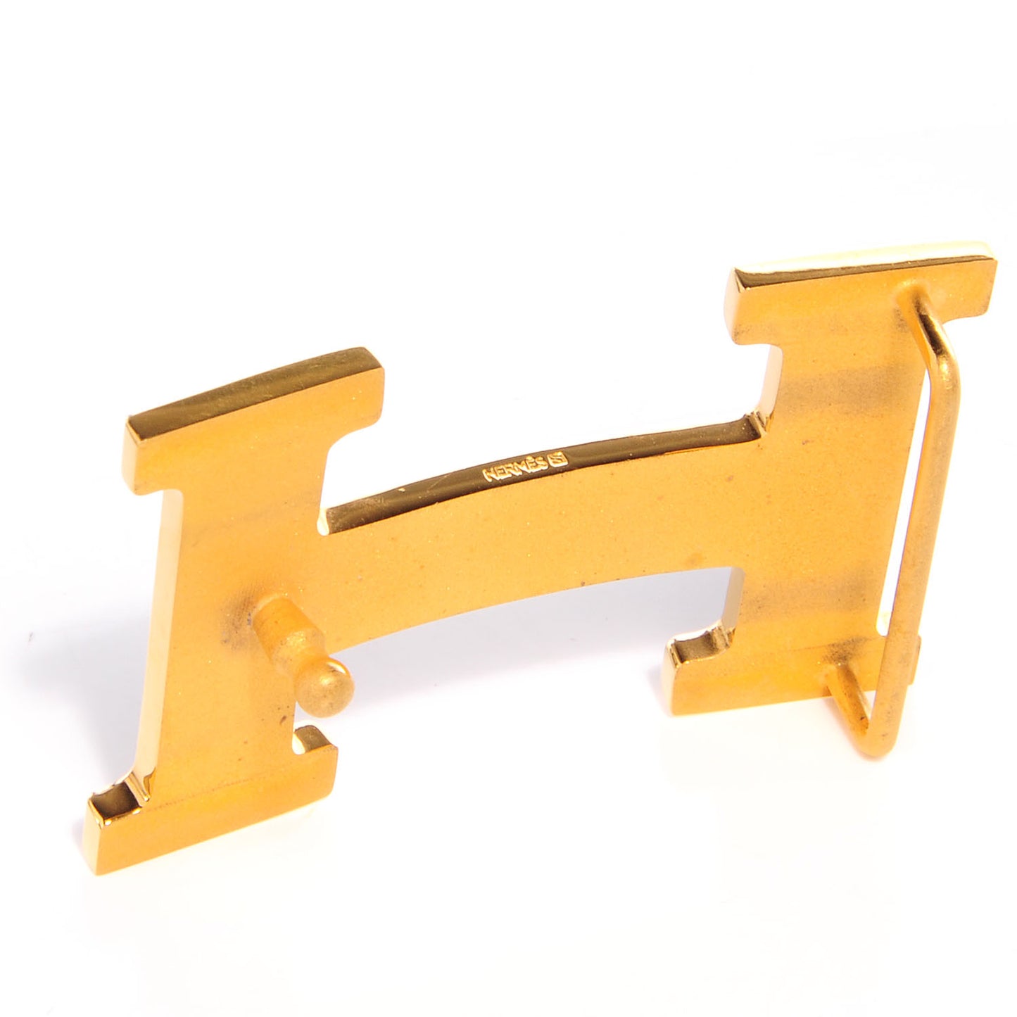32mm H Belt Buckle Gold