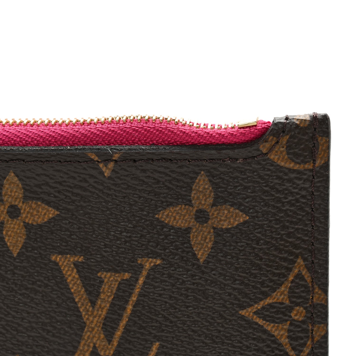 Louis Vuitton Monogram Neverfull MM GM Pochette Fuchsia 9 of 13