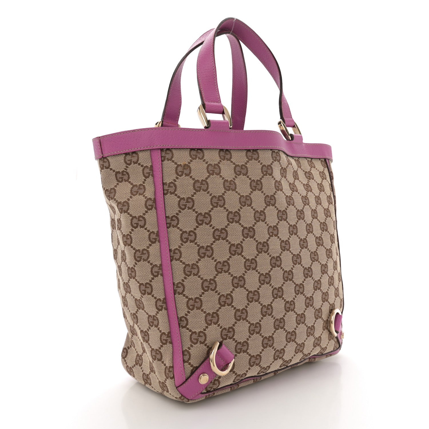 Gucci Monogram Small Abbey Tote Fuchsia 3 of 12