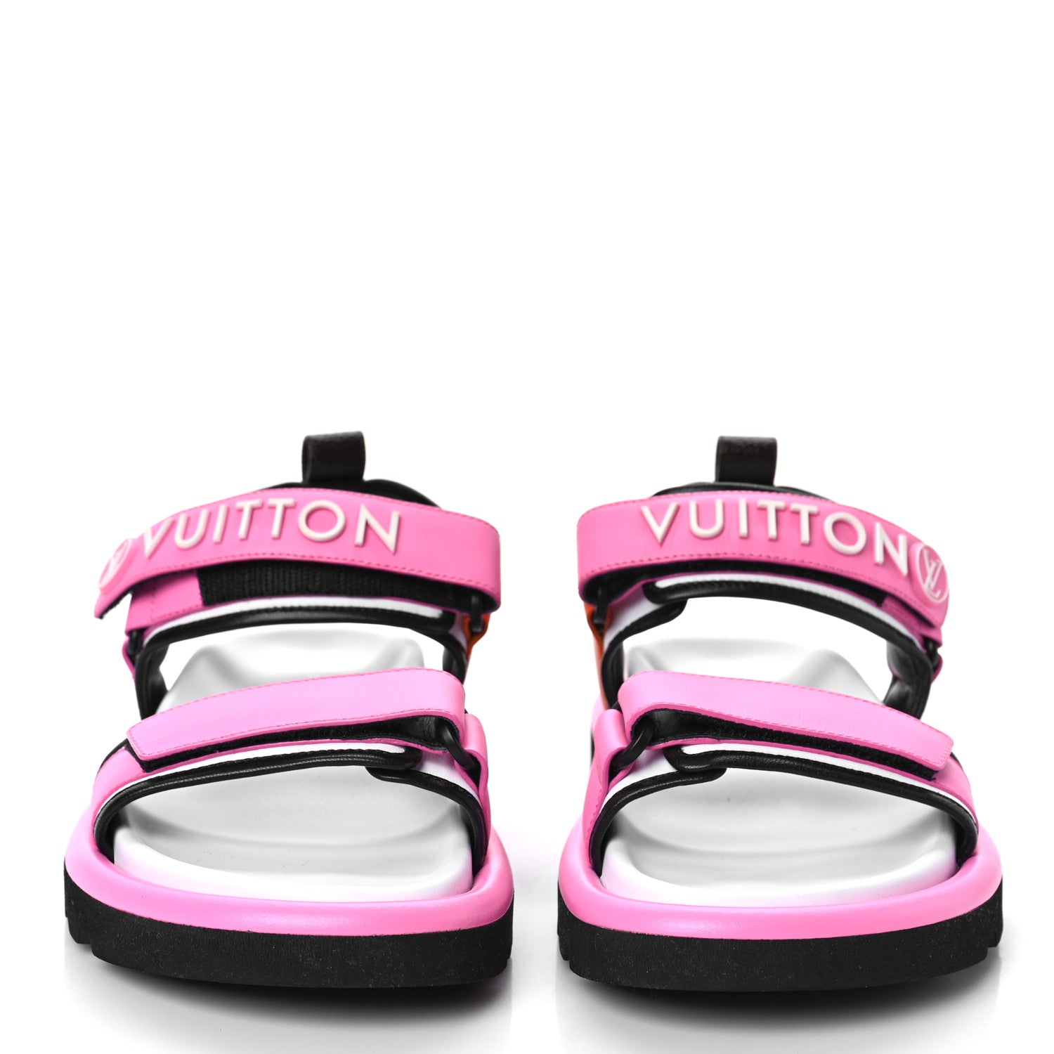 Louis Vuitton Calfskin Pool Pillow Flat Comfort Sandals 39 Rose Pop Pink 2 of 8