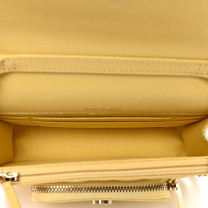 Chanel Caviar Quilted Business Affinity Clutch With Chain Flap Yellow 6 of 12