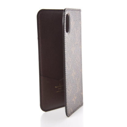 Louis Vuitton Monogram iPhone XS Max Folio Case 3 of 11