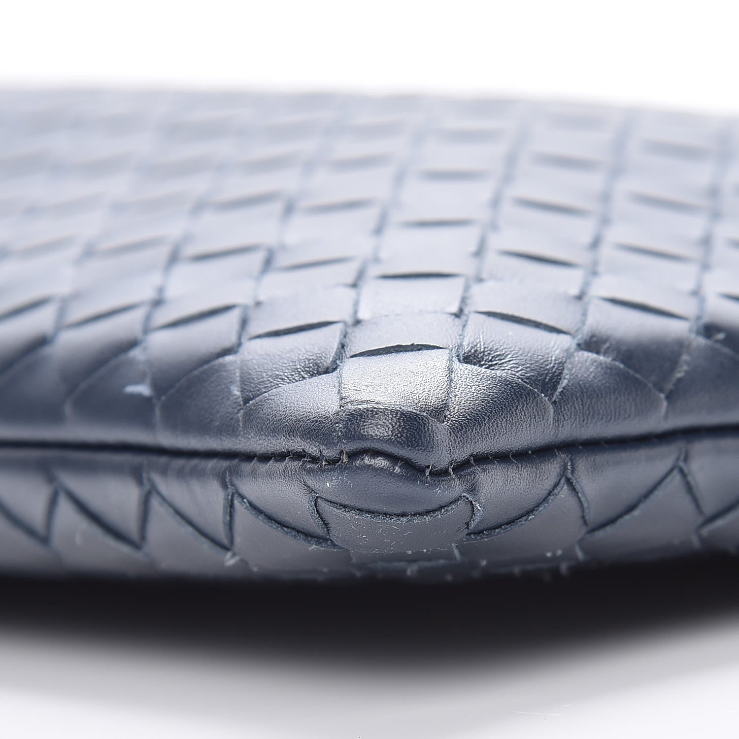 Bottega Veneta Calfskin Intrecciato Small Document Light Tourmaline 9 of 10