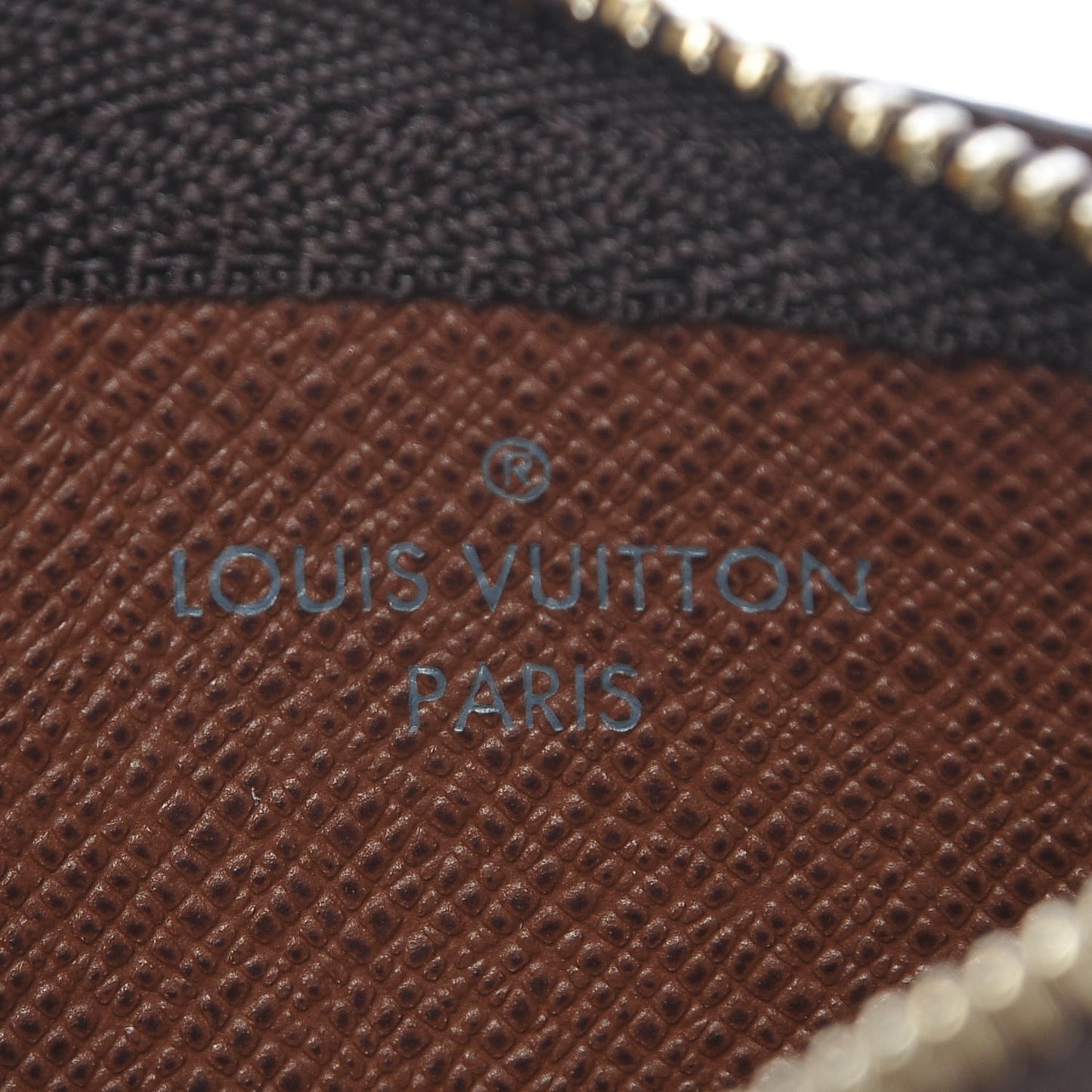 Monogram Key Pouch