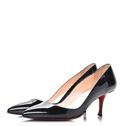 Christian Louboutin Patent 70 Pumps 38 Black 3 of 21