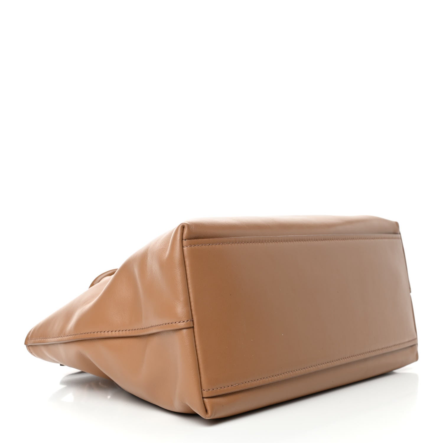 Miu Miu Soft Calf Chain Tote Caramel 3 of 4