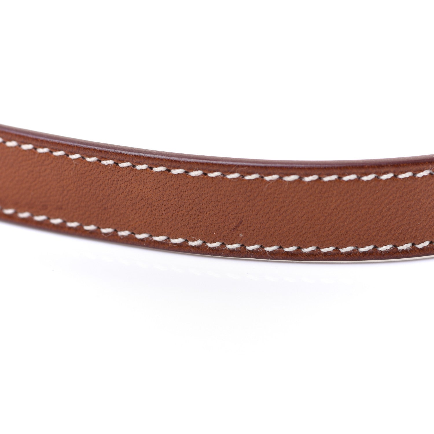 Hermes Barenia Kelly Double Tour Bracelet XS Fauve 9 of 10