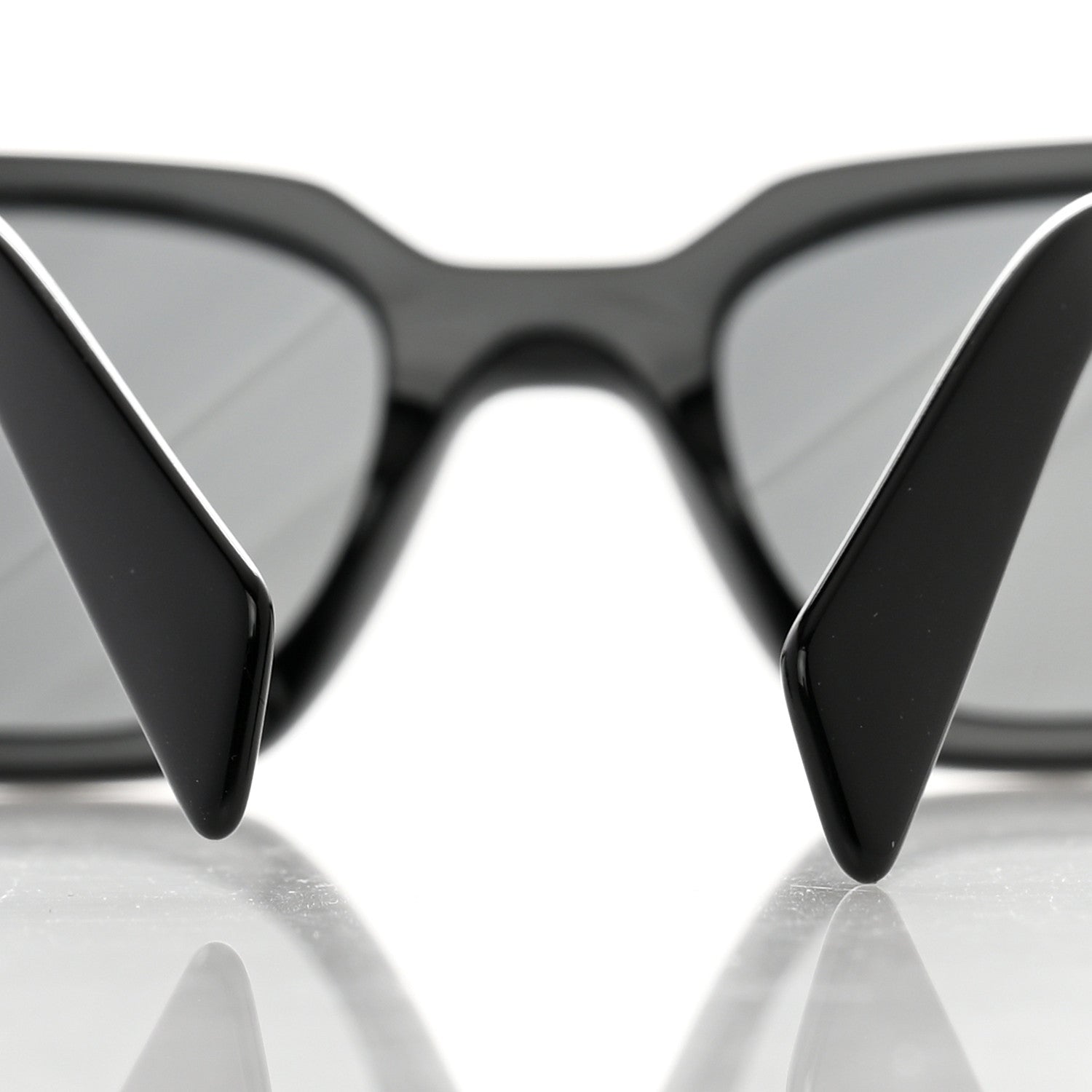 Prada Acetate Symbole Sunglasses SPR 17W Black 8 of 9