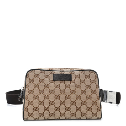 Gucci Monogram Belt Bag Dark Brown 1 of 4