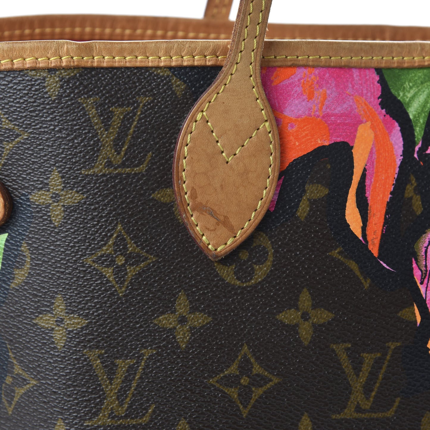 Monogram Roses Neverfull MM