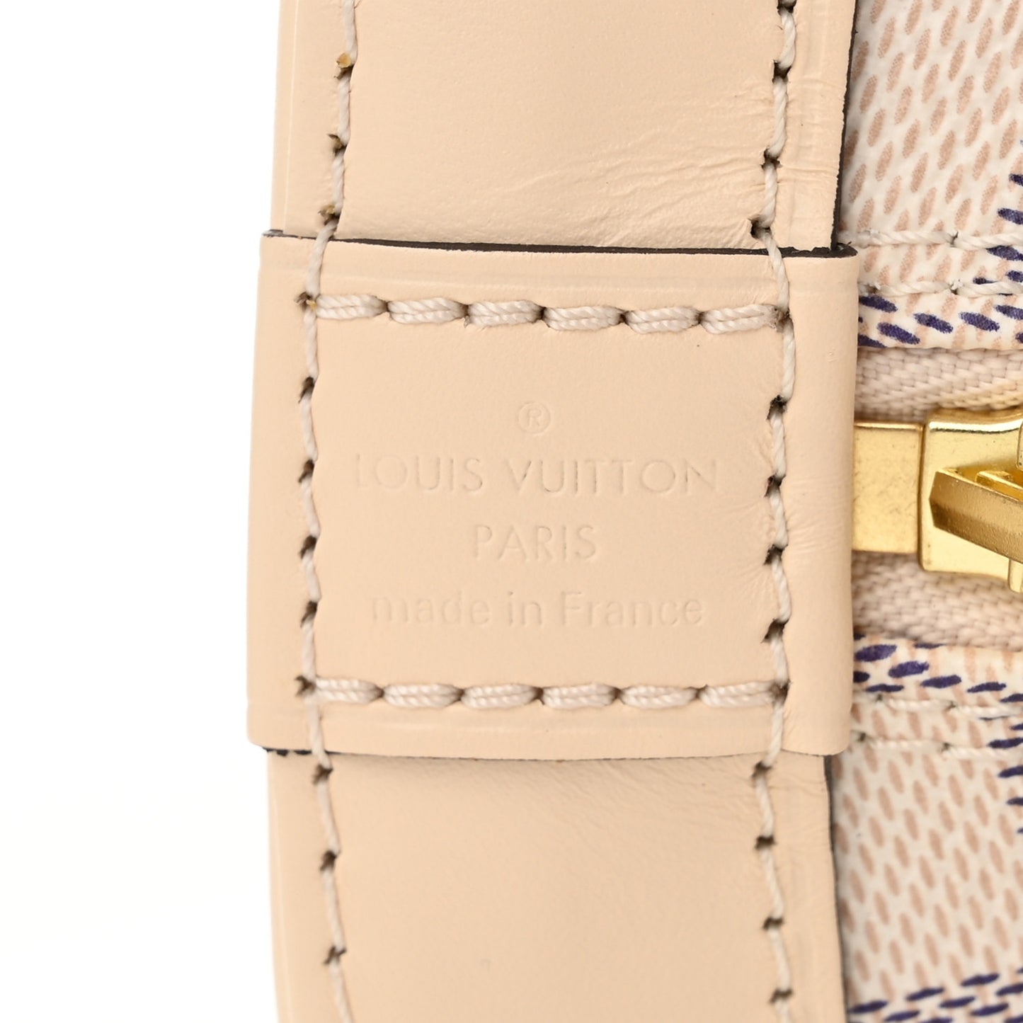 Damier Azur Braided Alma BB