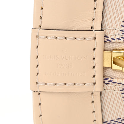 Louis Vuitton Damier Azur Braided Alma BB 6 of 9