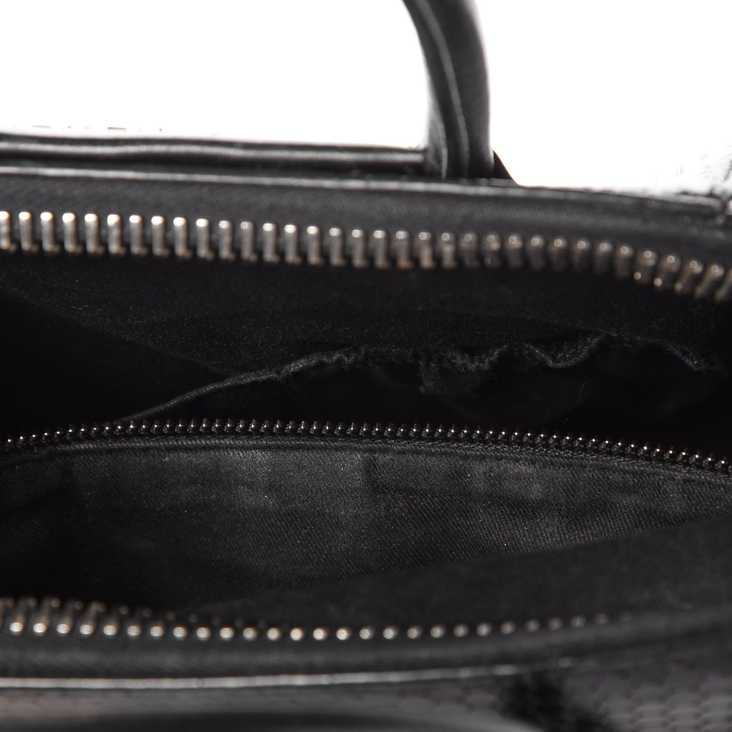 Calfskin Dot Embossed Small Antigona Black