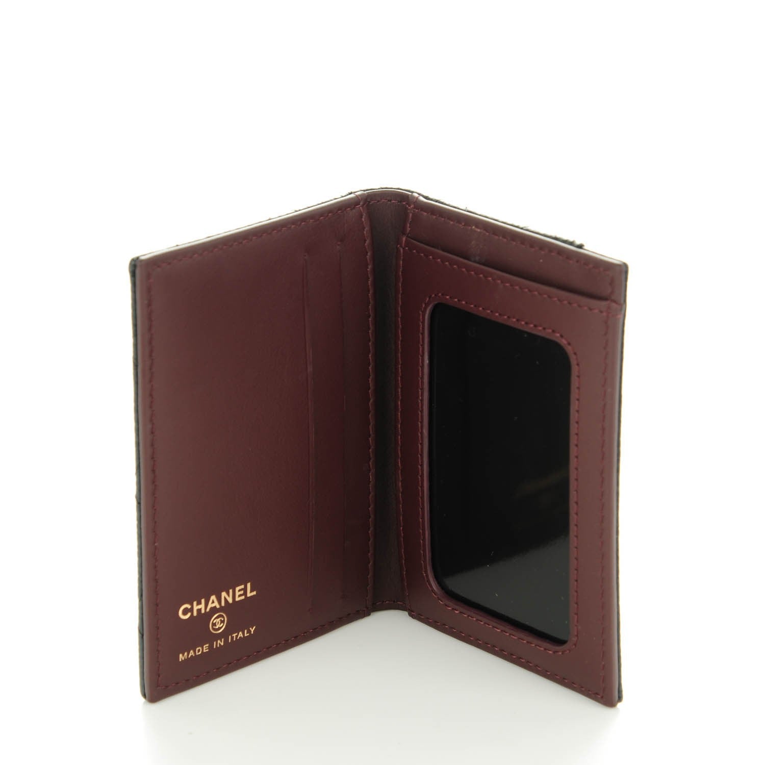 Chanel Caviar Quilted Card Holder Wallet Black 5 of 7