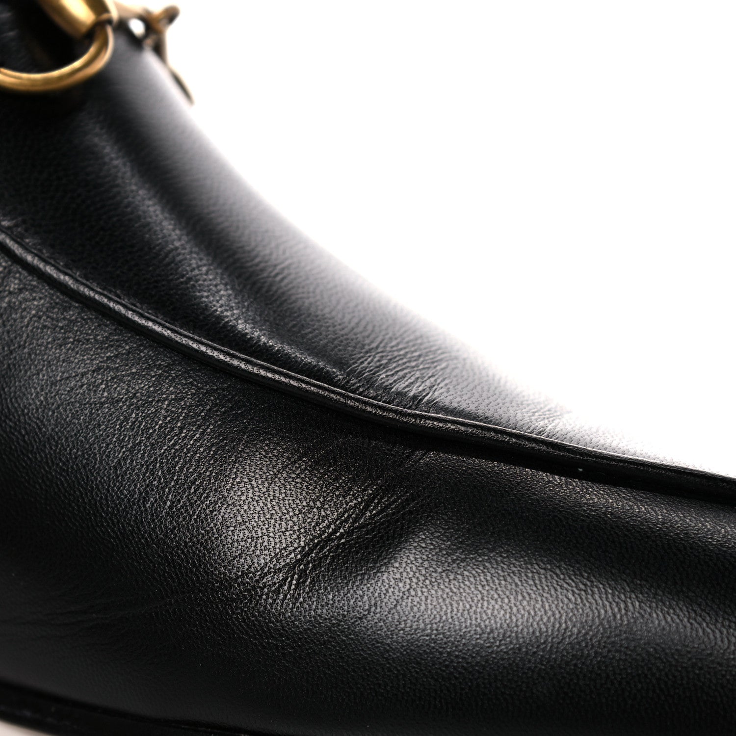 Gucci Malaga Kid Womens Jordaan Ankle Boots 40 Black 10 of 12