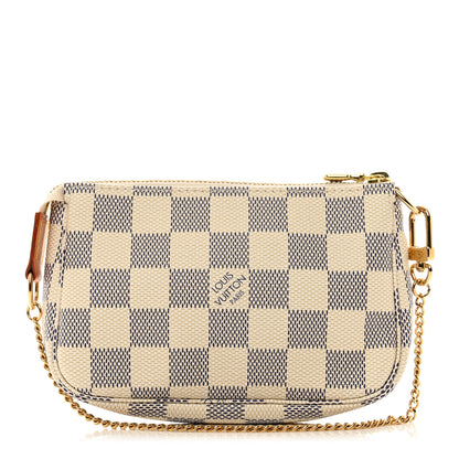 Louis Vuitton Damier Azur Mini Pochette Accessories 1 of 7