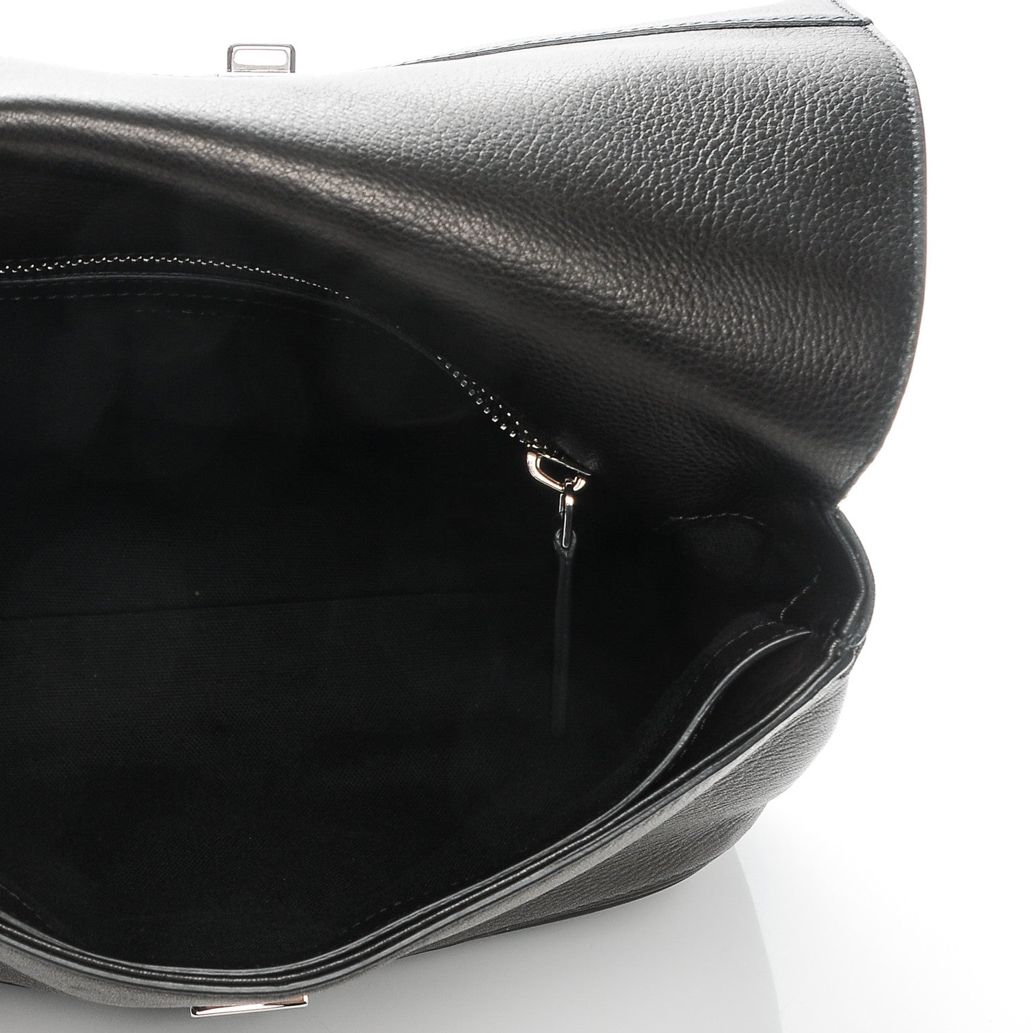 Givenchy Pebbled Calfskin Small Pandora Pure Flap Bag Black 5 of 6