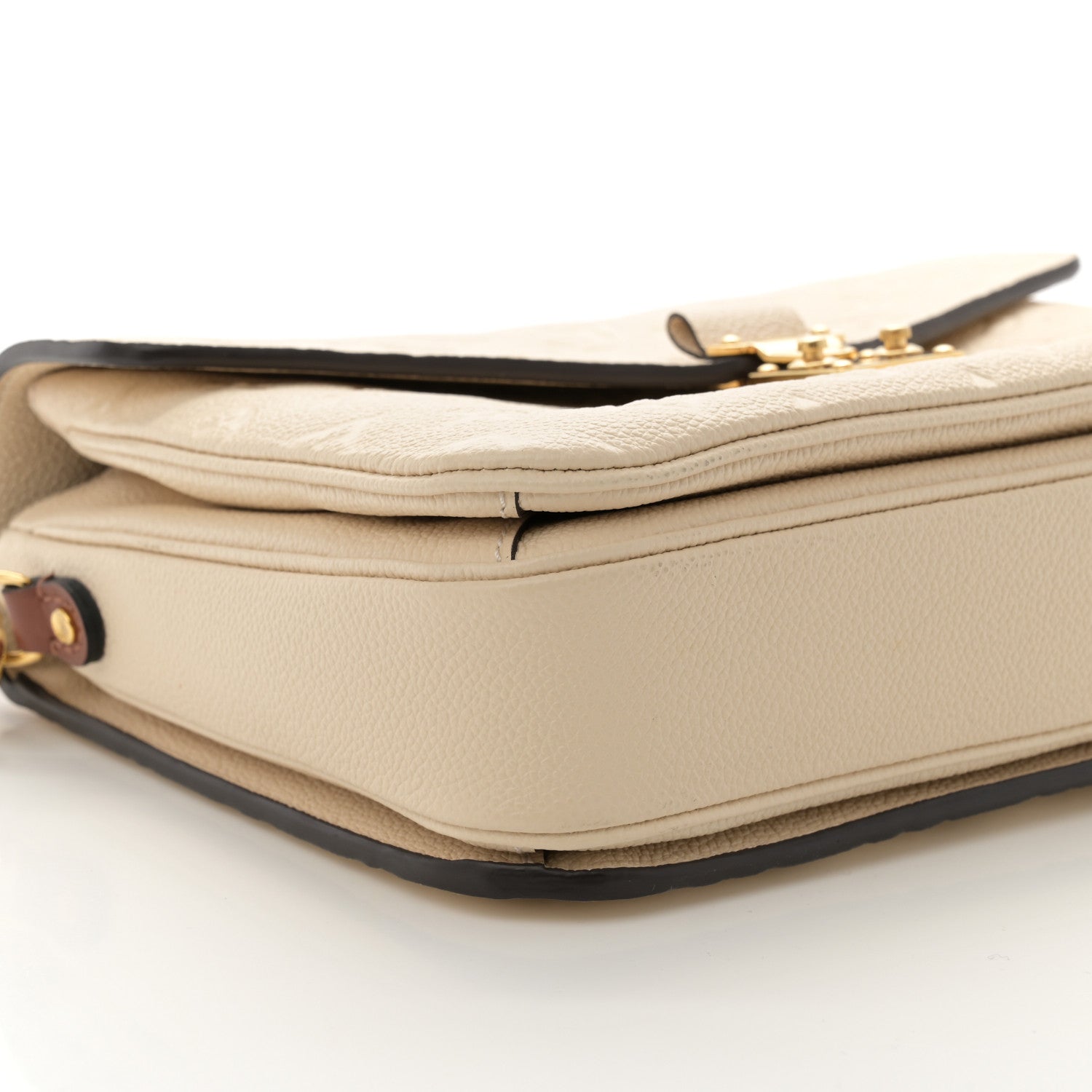 Louis Vuitton Empreinte Braided Pochette Metis Creme Beige Caramel 8 of 9